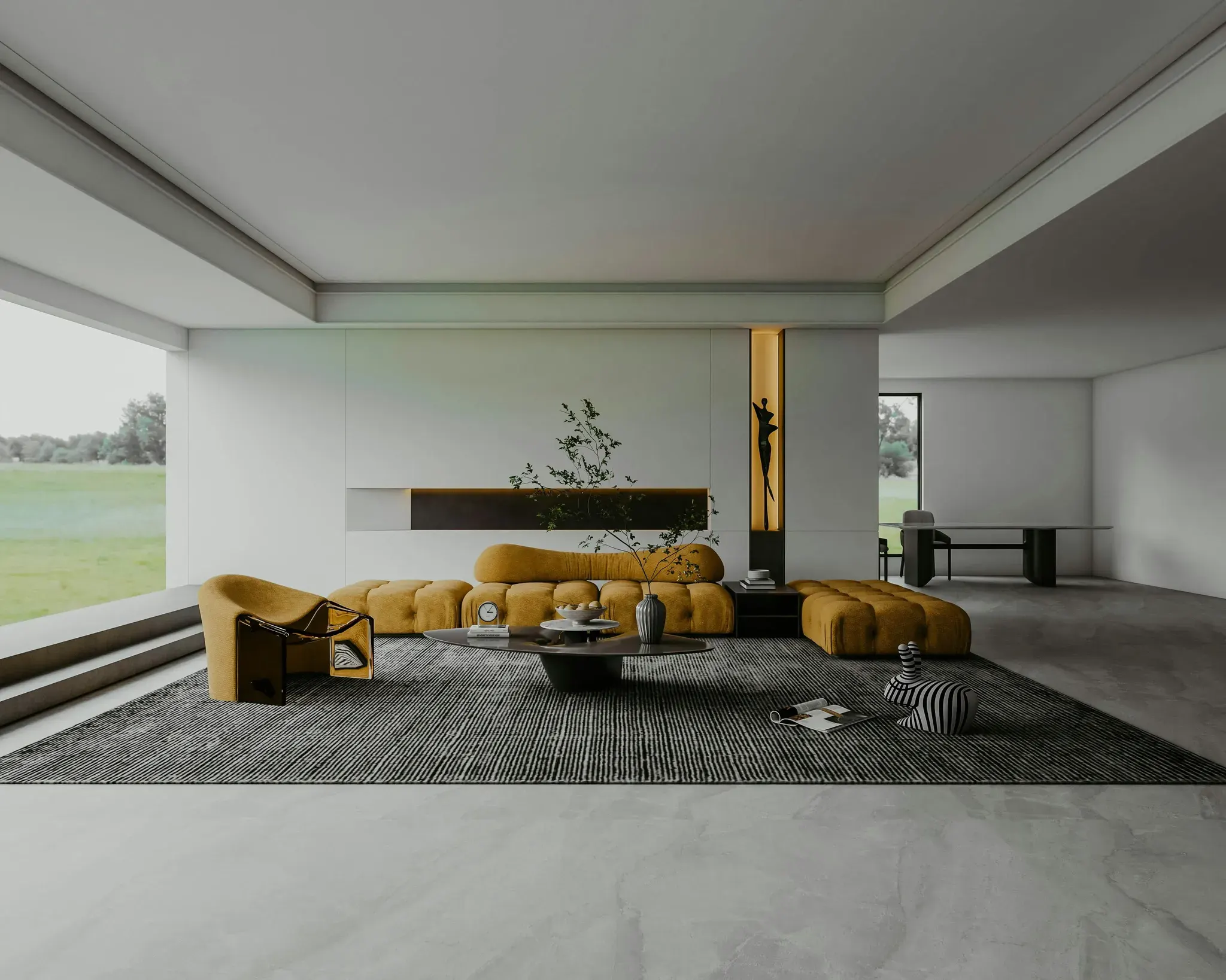 2-комнатная квартира — S. Azimov Street 46A